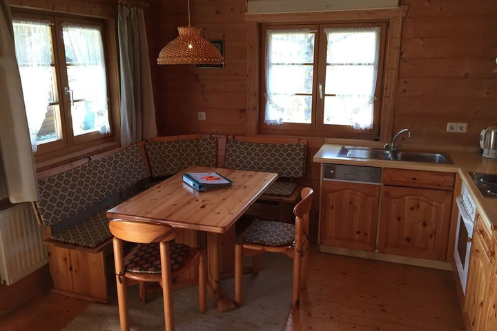 Wooden Bungalow With a Stove in a Nature Reserve