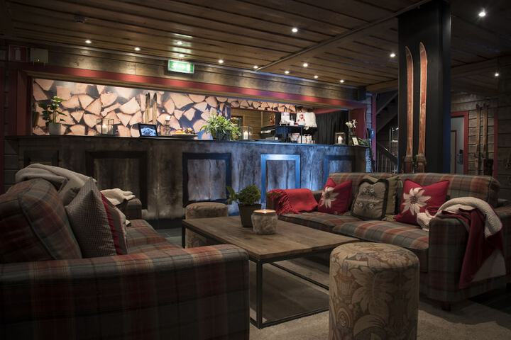 Lobby sitting area