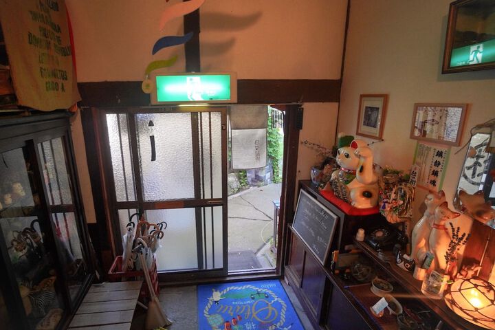 Interior entrance