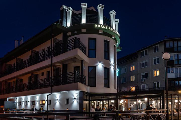 Exterior of Arany Apartman Miskolc
