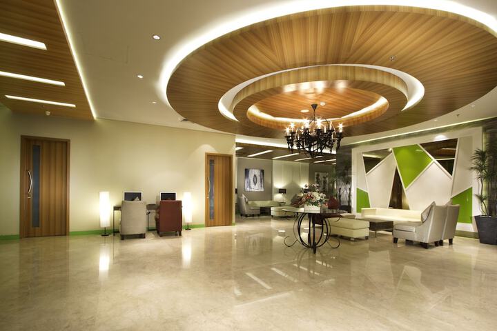 Interior entrance