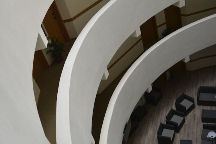 Interior entrance