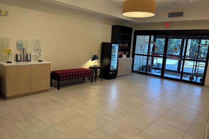 Lobby sitting area