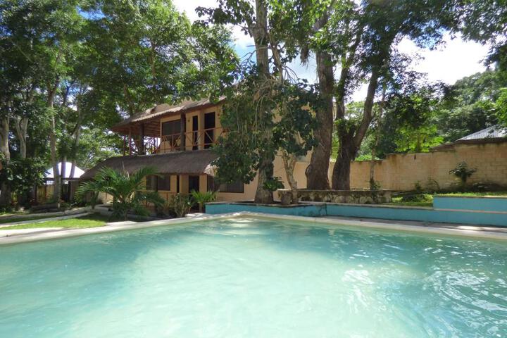 Exterior of CALAKMUL Cabañas Zoh Laguna