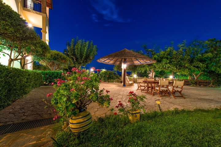 Front of property - evening/night