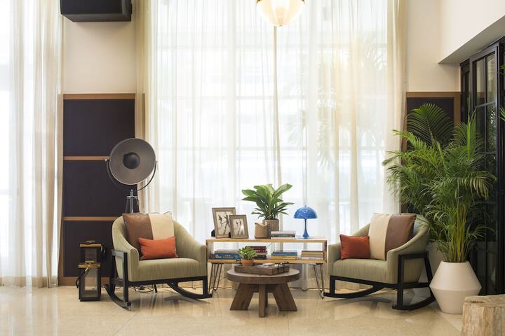 Lobby sitting area