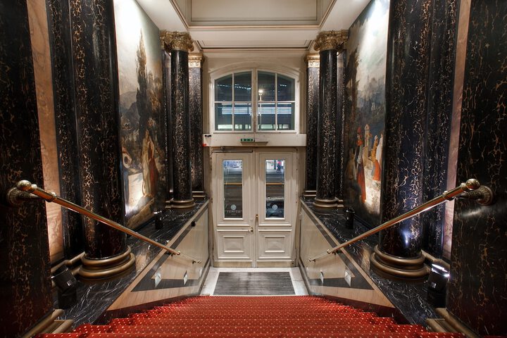 Interior entrance