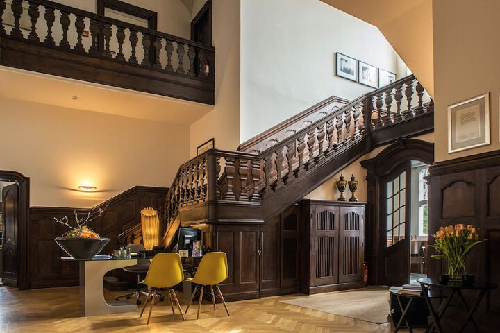 Interior entrance