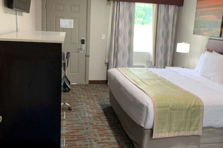 1 King Bed Mobility Accessible Roll in Shower (5 of 12)