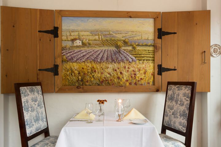 Breakfast area