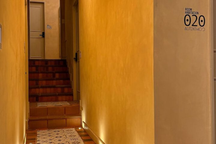 Interior entrance
