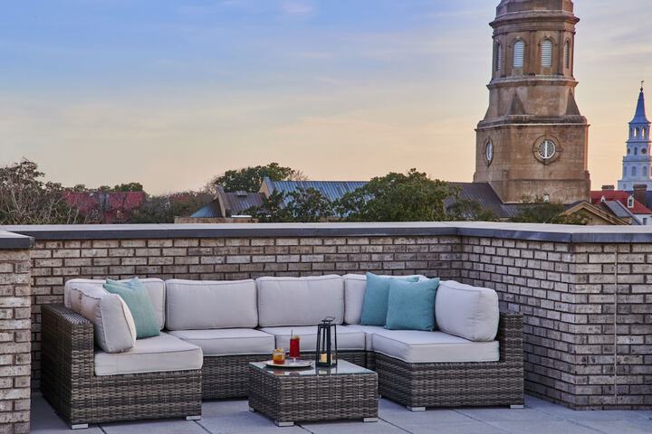Rooftop terrace