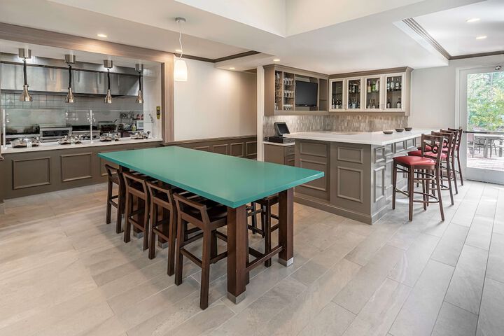 Breakfast area