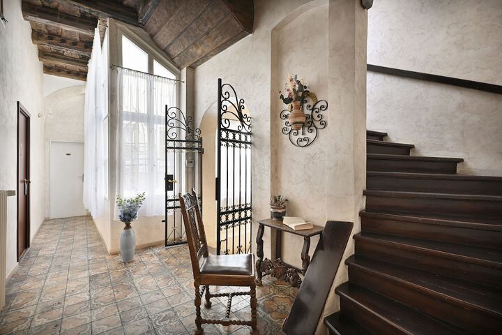 Interior entrance