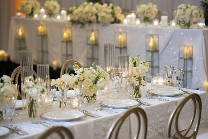 Indoor wedding