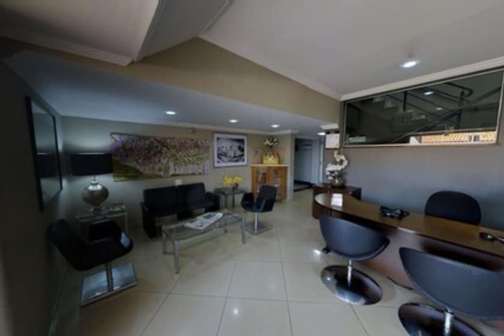Interior entrance
