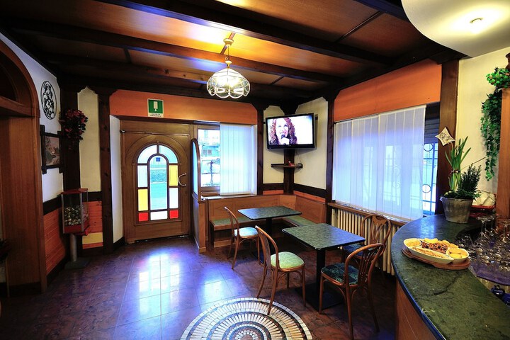 Interior entrance