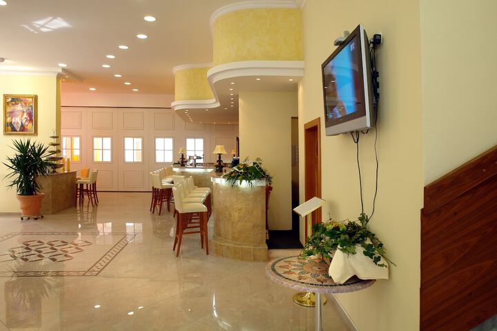 Lobby sitting area