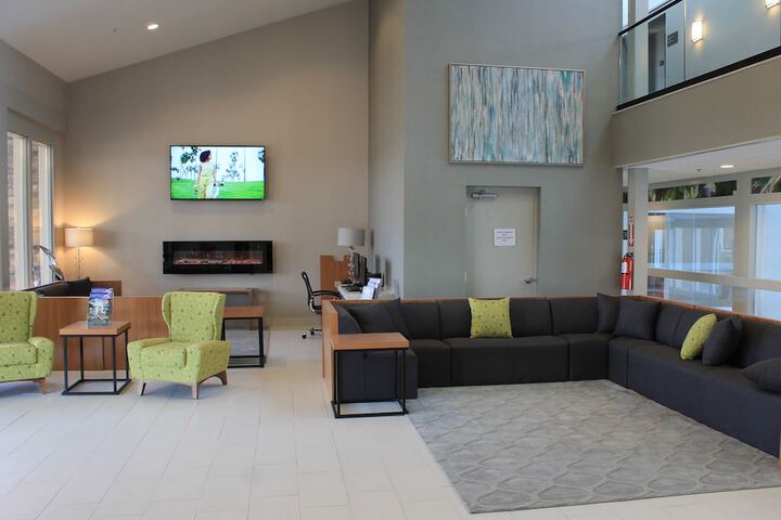 Lobby sitting area