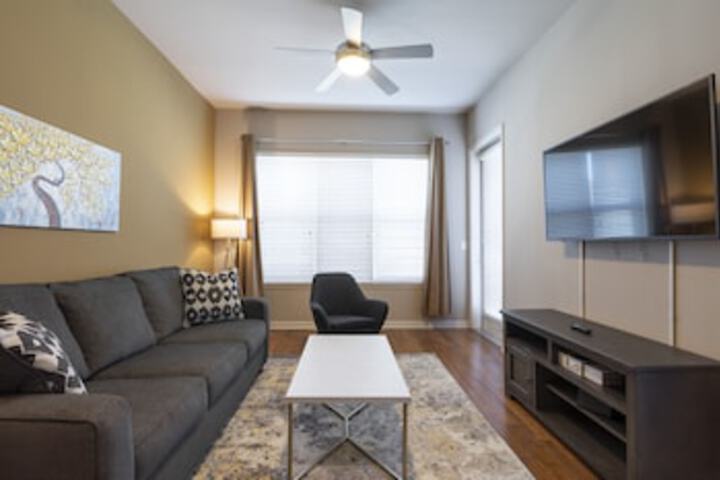 Luxury King Sized BED - MED Center Fully Equipped Condo in Houston, TX