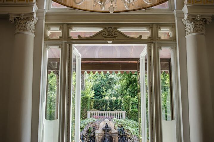Interior entrance