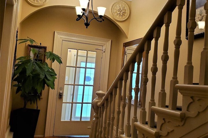 Interior entrance
