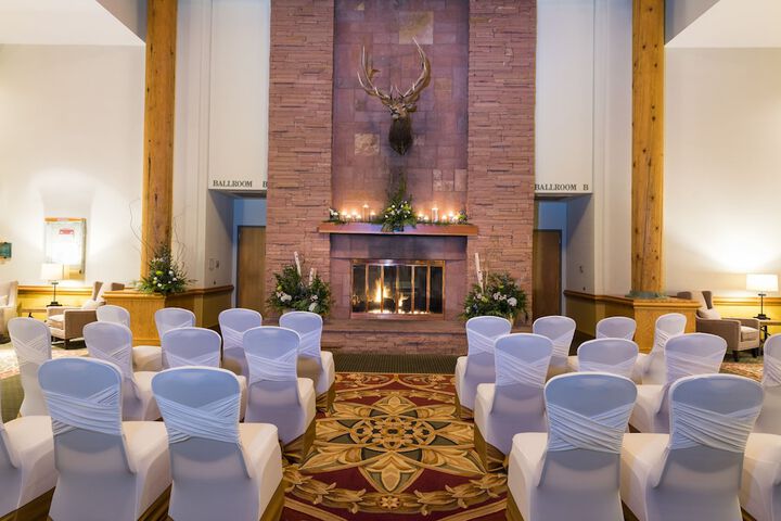 Indoor wedding
