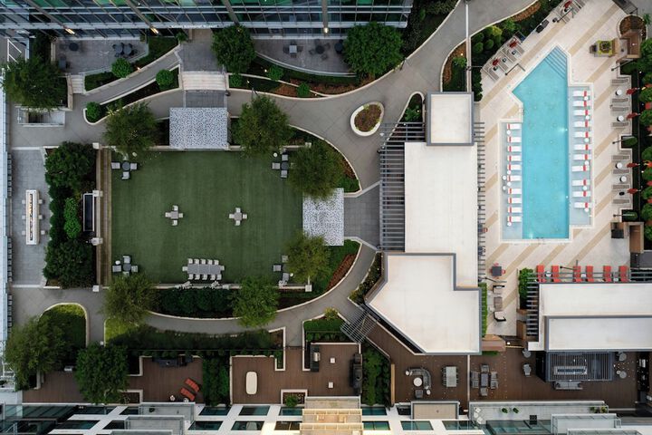 Courtyard view