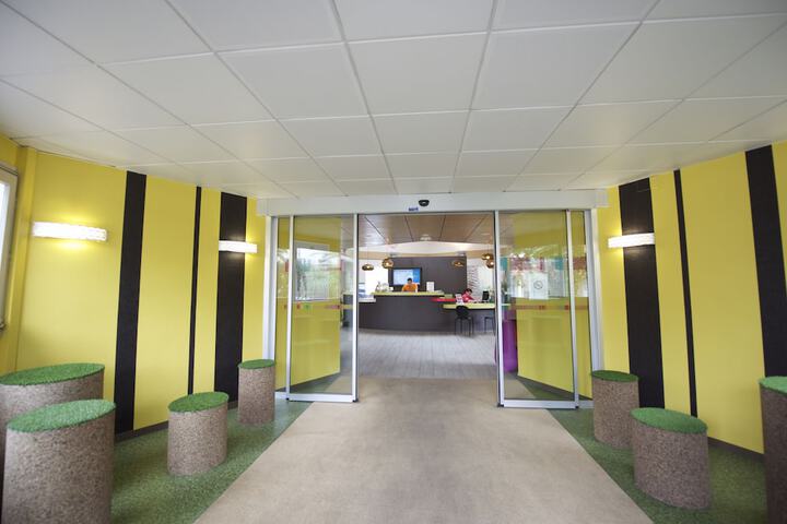 Interior entrance