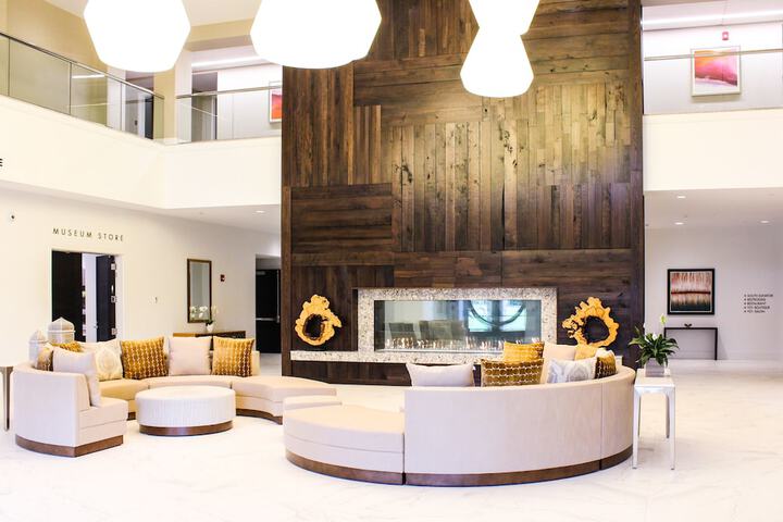 Lobby sitting area
