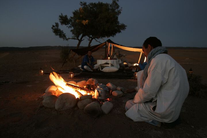 La Dune Blanche in M'Hamid El Ghizlane