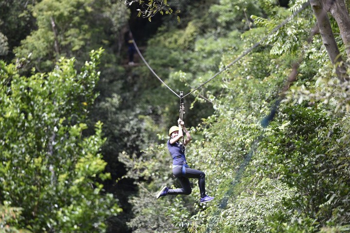 Ziplining
