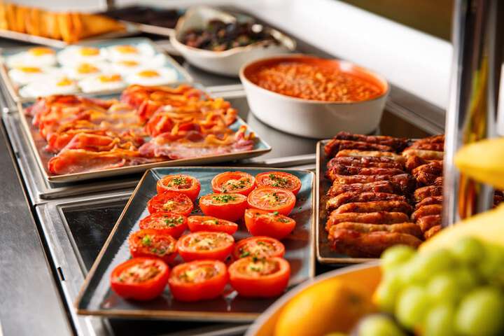 Breakfast buffet