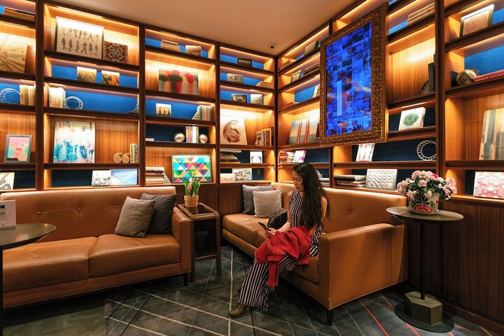 Lobby sitting area