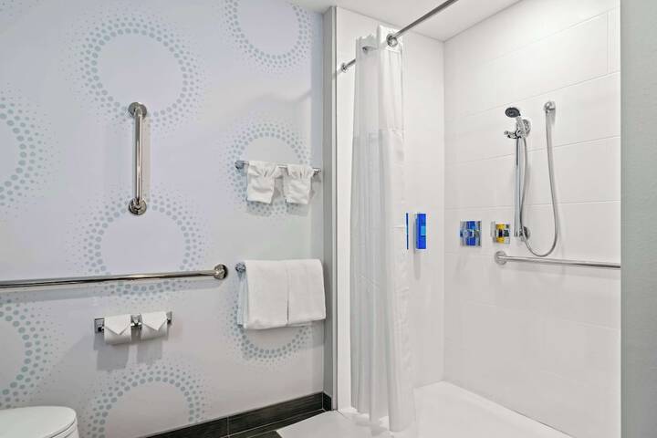 1 King Bed with Walk in Shower (6 of 12)