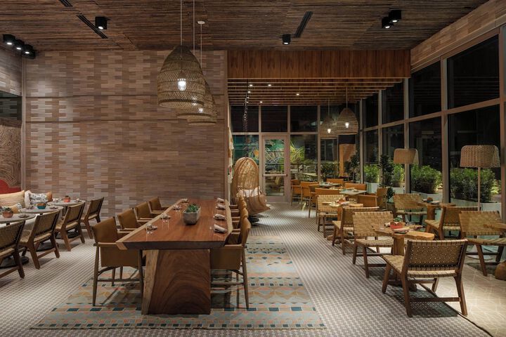 Breakfast area