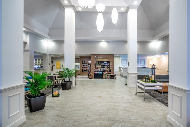 Interior entrance