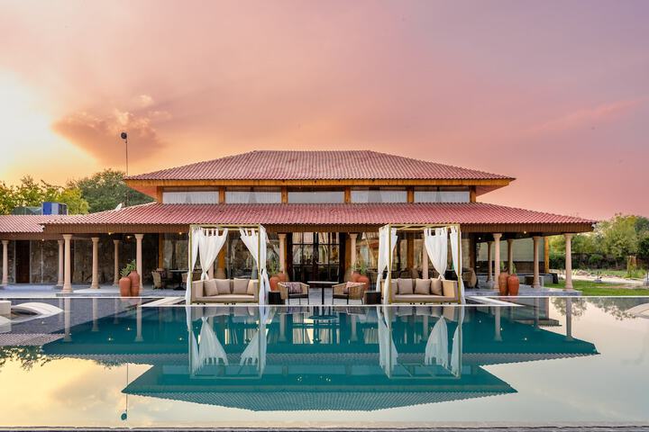 Brij Bageecha Jaipur - Private Villas with Heated Plunge Pool in Jamwa Ramgarh