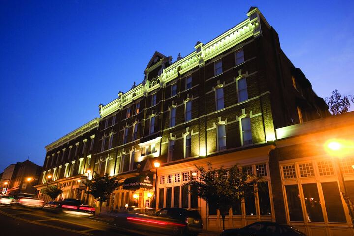 Front of property - evening/night