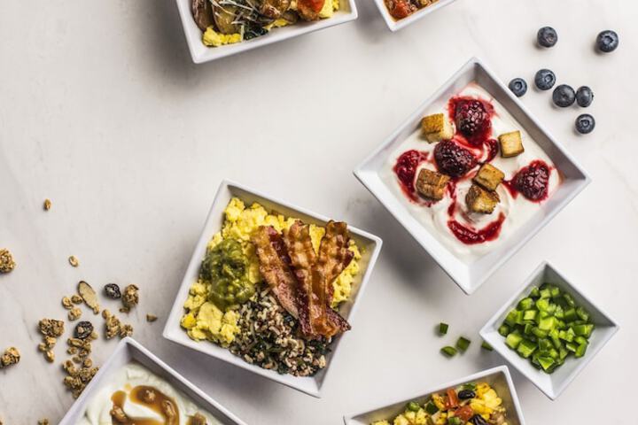 Breakfast buffet
