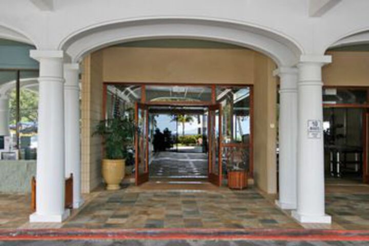 Exterior of Lahaina Shores 225 by RedAwning