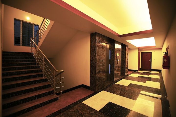 Interior entrance
