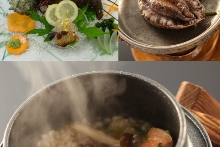 Seafood and Kamameshi