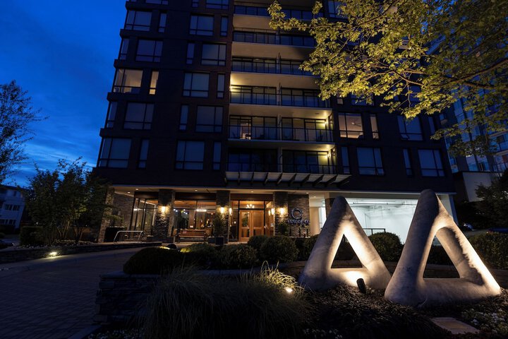 Front of property - evening/night