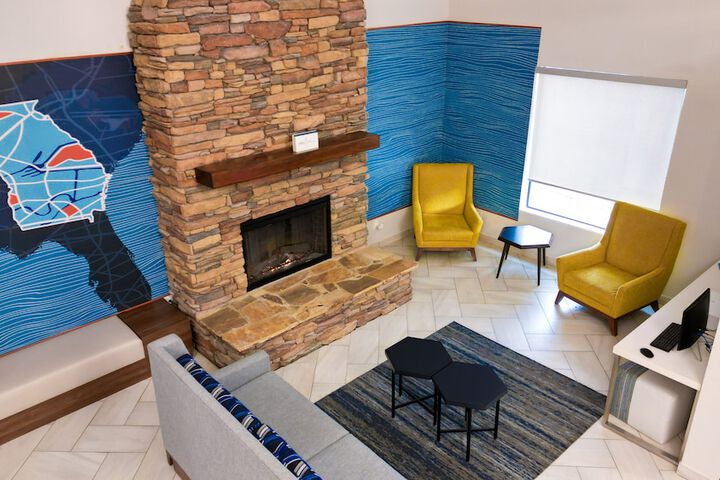 Lobby sitting area