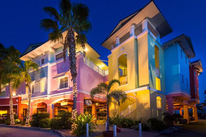 Front of property - evening/night