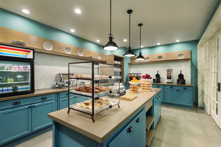 Breakfast area
