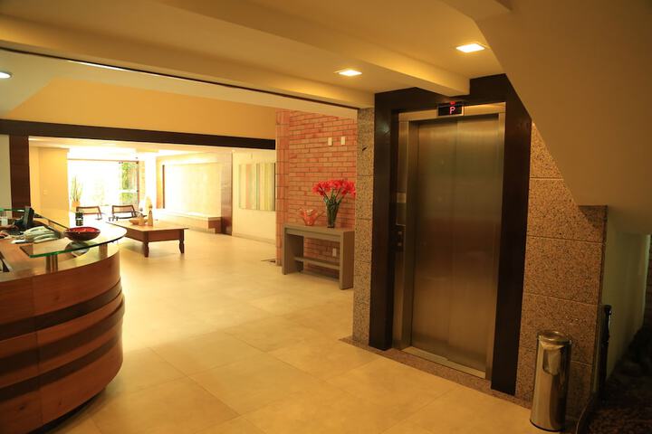 Interior entrance