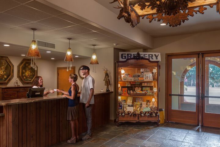 Check-in/check-out kiosk