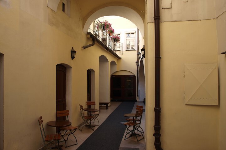 Interior entrance